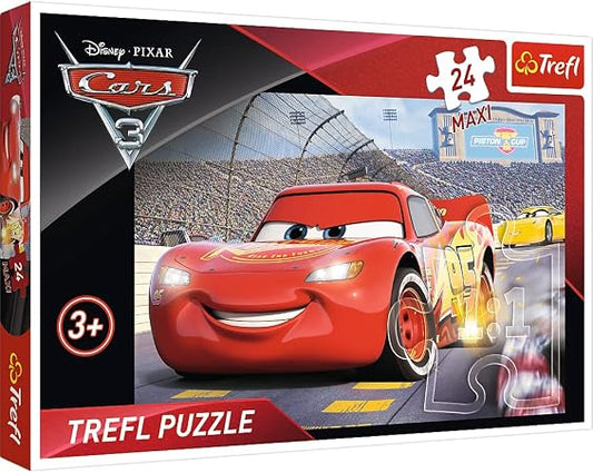 Lightning McQueen Champion 25-Piece Maxi Puzzle