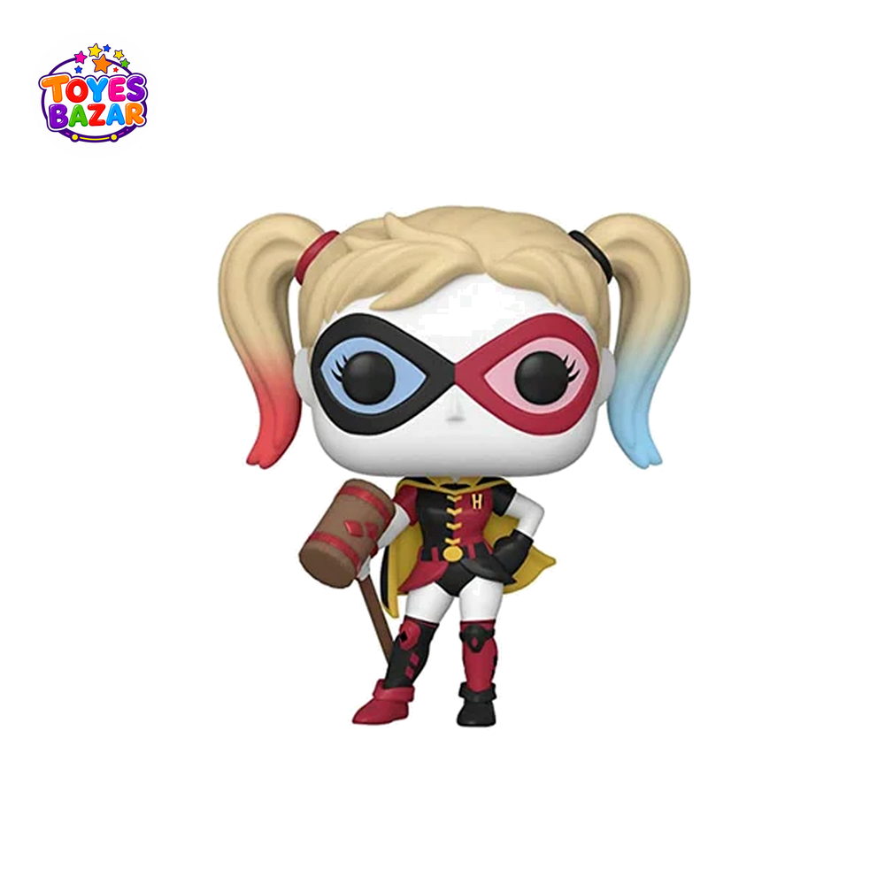 Funko DC Comics POP! Heroes Harley Quinn AS Robin Vinyl Figure 2019 L.A. Comic CON Exclusive #290