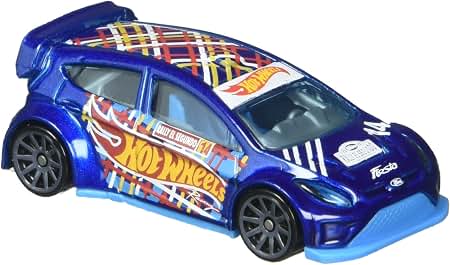 Hot Wheels 2016 Hw Race Team 4/5 '12 Ford Fiesta (Blue) Toy Car
