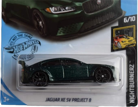 Hot Wheels Jaguar XE SV Project 8 (Dark Green) 2020 NightBurnerz