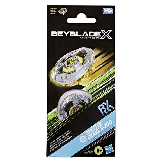 Beyblade X Shelter Drake 5-70O Booster Pack Set with Stamina Type Top, Ages 8+