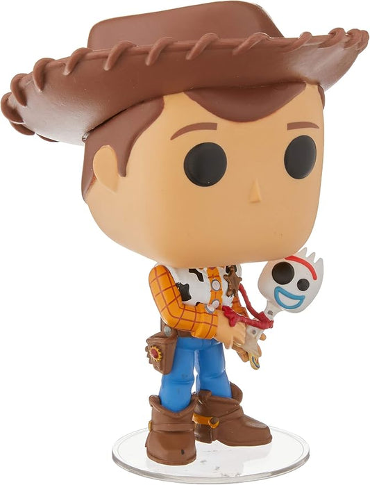 POP! Funko Disney Pixar Toy Story 4 Sheriff Woody Holding FORKY Vinyl Exclusive
